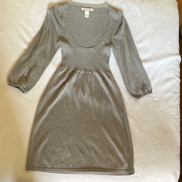 White House Black Market Dresses & Skirts - Silver Shimmer Dress